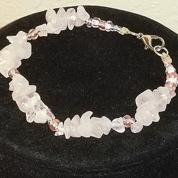 Rose Quartz Jewellery Set - Picture 6 of 7